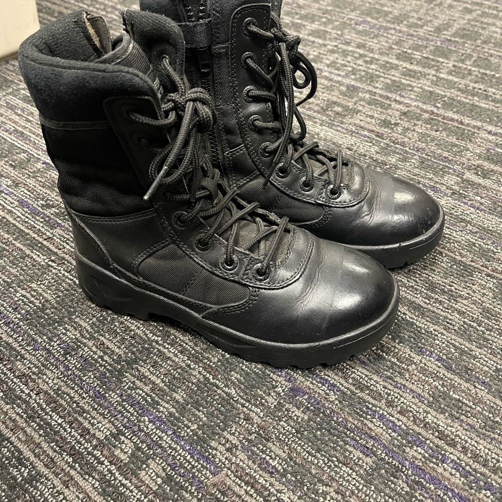 Response Gear service boots with side zipper